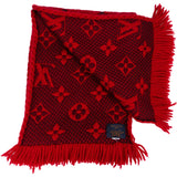 Louis Vuitton Wool Monogram Logomania Schal Scarf