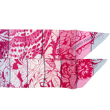 Hermès Jungle Love Rainbow Silk Twilly Tuch Scarf