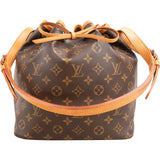 Louis Vuitton Monogram Canvas Sac Noé Petit Shoulder Bag