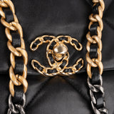 Chanel 19 Quilted Lambskin Medium Single Flap Crossbody Bag
