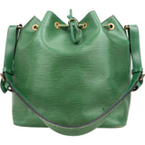 Louis Vuitton Green Epi Leather Sac Noé Petit Shoulder Bag