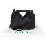 Bottega Veneta Leather Small The Point Handbag - vintageandkickz