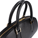 Louis Vuitton Noir Epi Leather Jasmin Handbag