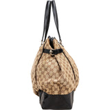Gucci Monogram GG Canvas Marron Tote Shoulder Bag
