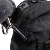 Gucci Nylon Bamboo Handle Shoulder Bag