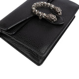 Gucci Grained Leather Dionysus Super Mini Crossbody Bag