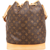 Louis Vuitton Canvas Monogram Sac Noé Grande Shoulder Bag