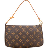 Louis Vuitton Monogram Canvas Pochette Accessoires Handbag