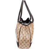 Gucci Monogram GG Coated Canvas New Britt Shoulder Bag
