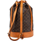 Louis Vuitton Monogram Canvas Randonnee GM Backpack Shoulder Bag