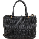Prada Matelassé Nappa Leather Gaufre Small Tote Handbag