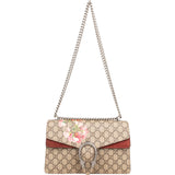 Gucci Monogram GG Supreme Floral Print Dionysus Shoulder Bag