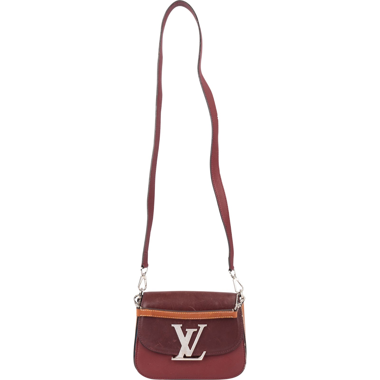 [🔄️B06 / F48] Louis Vuitton Canvas Monogram Calfskin Twist PM Handbag - vintageandkickz