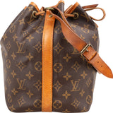 Louis Vuitton Monogram Canvas Sac Noé Petit Shoulder Bag