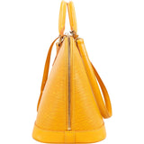Louis Vuitton Yellow Epi Leather Alma PM Handbag