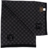 [🔄️B06 / F27] Louis Vuitton Wool Monogram Petit Damier Schal Scarf - vintageandkickz