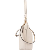 Coach Pebbled Leather Laurel Shoulder Crossbody Bag
