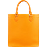 Louis Vuitton Orange Epi Leather Sac Plat Handbag