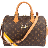 Louis Vuitton Monogram Canvas ID Speedy 30 Bandoulière Handbag