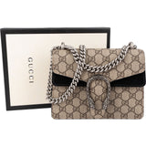 Gucci Monogram GG Supreme Canvas Dionysus Mini Crossbody Bag