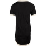 Chanel Black & White Knit Short Sleeve CC Button Short Sleeve Dress (FR38 / DE36)