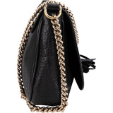Gucci Leather Soho Chain GG Flap Crossbody Bag