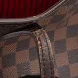 Louis Vuitton Monogram Damier Ebene Canvas Neverfull MM Shoulder Bag