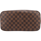Louis Vuitton Monogram Damier Ebene Neverfull MM Shoulder Bag