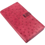 Hermès Pink Ostrich Béarn Wallet