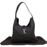 Gucci Monogram GG Canvas Jackie Shoulder Bag