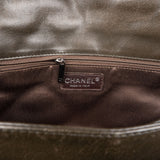 Chanel Quilted Lambskin Palladium Single Flap Crossbody Bag