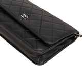 Chanel Quilted Lambskin Wallet On Chain Crossbody Bag