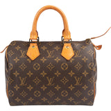 Louis Vuitton Monogram Canvas Speedy 25 Handbag