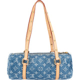 Louis Vuitton Monogram Denim Papillon Set Handbag