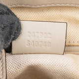 Gucci Cream Guccissima Leather Sukey Handbag