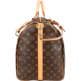 Louis Vuitton Monogram Canvas Keepall 60 Bandoulière Travel Bag