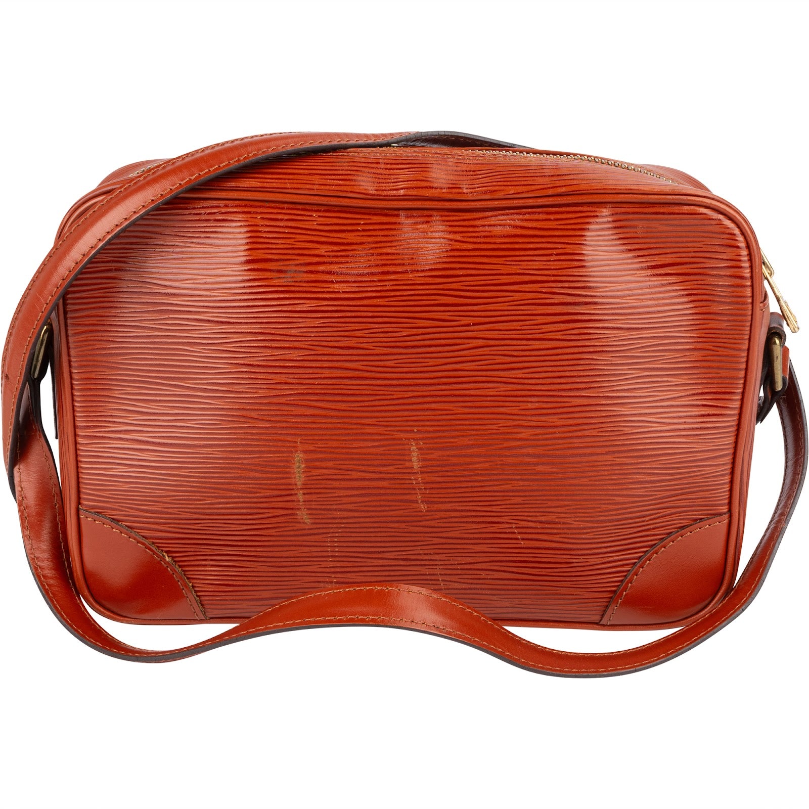 Louis Vuitton Cognac Epi Leather Trocadero 23 Crossbody Bag - vintageandkickz