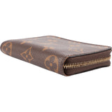 Louis Vuitton Monogram Canvas Zippy Coin Purse Wallet