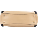 Prada Saffiano Bicolor Leather City Tote Handbag