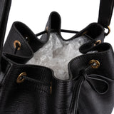 Louis Vuitton Noir Soft Epi Leather Sac Noé Grande Shoulder Bag