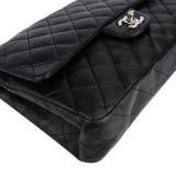 Chanel Quilted Lambskin Medium Double Flap Crossbody Bag