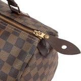 Louis Vuitton Monogram Damier Ebene Speedy 30 Handbag