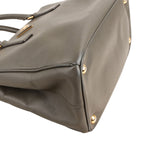 Prada Green Saffiano Leather Galleria Handbag