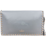 Valentino Garavani Leather Rockstud Clutch