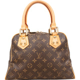 Louis Vuitton Monogram Canvas Manhattan PM Handbag