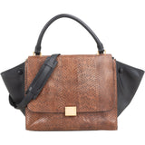 Céline Python Leather Trapeze Handbag