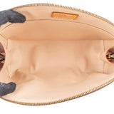 Louis Vuitton Monogram Canvas Trousse Demi Ronde Pouch