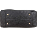 Louis Vuitton Noir Leather Monogram Empreinte Artsy MM Shoulder Bag
