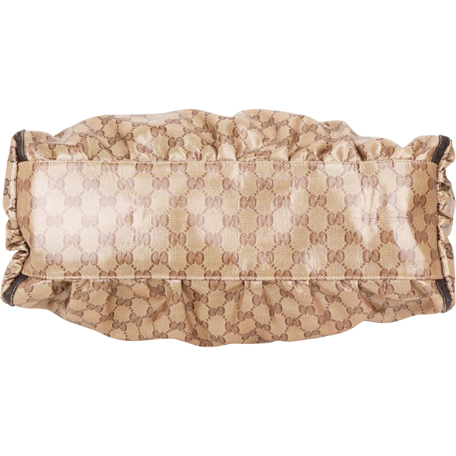 [🔄️B13 / F12] Gucci Monogram Crystal GG Canvas Abbey D-Ring Hobo Shoulder Bag - vintageandkickz
