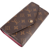 Louis Vuitton Monogram Canvas Sarah Wallet